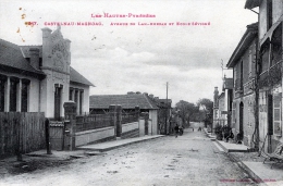 C1626 Cpa 65 Castelnau Magnoac - Avenue De Lannemezan Et Ecole Sévigné - Castelnau Magnoac