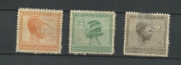 3 Timbres Congo Belge 1923  : - Unused Stamps