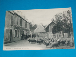 95) Presles  - Restaurant SCHMELTZ  ( Les Moutons )    -  Année   - EDIT - Breger - Presles