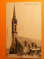 CPA Île-Tudy (29) - L'Eglise 1907 - Ile Tudy