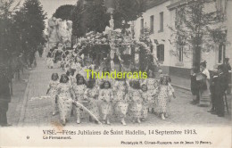 CPA VISE FETES JUBILAIRES DE SAINT HADELIN 14 SEPTEMBRE 1913 CLIMAN RUYSSERS ANVERS - Wezet