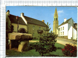 GUIDEL  -   Place De La Mairie  Et L Eglise - Guidel