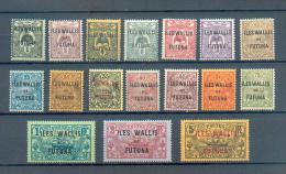 Wallis - 127 - YT 1 à 17 * - CC - Unused Stamps