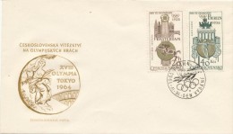 Czechoslovakia / First Day Cover (1965/06 A), Praha (a): Olympic Games - Berlin 1936 (Alois Hudec) - Zomer 1936: Berlijn