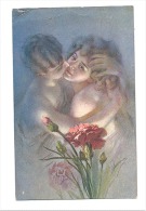 FANTAISIE - Illustrateur Guerinoni  - Couple - Art Nouveau (b148) 6 - Guerinoni