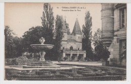 28 - ANET - Château - Fontaine Dans Le Parc - Anet