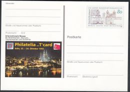 Germany 1993, Illustrated Postal Stationery "Philatelic Exhibition In Koln", Ref.bbzg - Cartes Postales Illustrées - Neuves