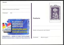 Germany 2000, Illustrated Postal Stationery "Philatelic Exhibition In Munchberg" Ref.bbzg - Cartes Postales Illustrées - Neuves