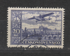 Yvert 17 Oblitéré Pli - Airmail