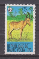 Haute Volta Used ; Antiloop, Antilope, Antelope Used , WWF, WNF - Usati