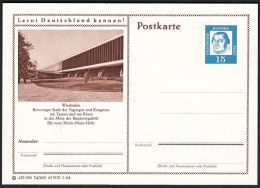 Germany 1964, Illustrated Postal Stationery "Wiesbaden" Ref.bbzg - Geïllustreerde Postkaarten - Ongebruikt