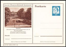 Germany 1964, Illustrated Postal Stationery "Wiesbaden" Ref.bbzg - Illustrated Postcards - Mint