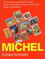 Michel Europa Kompakt Katalog Ab 1956 Mit BRD Neu 69€ In 31 EU-/EFTA-Land A B BG CH CZ D E F FL GB HU I N M P PL RO S SF - Catálogos