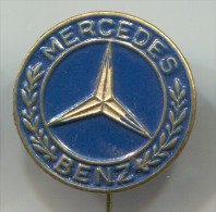 MERCEDES - Car, Auto, Vintage Pin, Badge - Mercedes