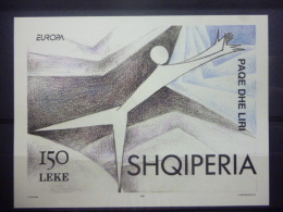 THEMA EUROPA ALBANIA BLOC 80  Xx ( YVERT ) COTE: 6 EURO ( C ) - 1995