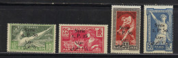 SYRIE N° 149 à 152 * - Unused Stamps