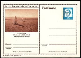 Germany 1963, Illustrated Postal Stationery "St.Peter-Ording" Ref.bbzg - Cartes Postales Illustrées - Neuves