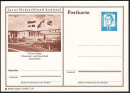 Germany 1963, Illustrated Postal Stationery "St.Peter-Ording" Ref.bbzg - Cartes Postales Illustrées - Neuves