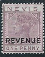 Nevis - Timbres Fiscaux - Postaux - N° 2 * - Neuf Avec Charnière - San Cristóbal Y Nieves - Anguilla (...-1980)