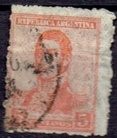 ARGENTINA # STAMPS FROM YEAR 1917 STANLEY GIBBONS NUMBER 455B - Used Stamps