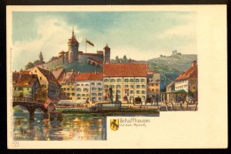 Schaffhausen Mit Dem Munoth  -------- Old Postcard Not Traveled - Andere & Zonder Classificatie