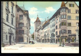 Schaffhausen Oberstadt - M.M. 8884  -------- Old Postcard Not Traveled - Andere & Zonder Classificatie