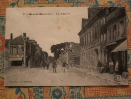 ""    CPA  GRANDVILLERS  //  RUE  D ' AMIENS  "" - Grandvilliers