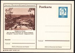 Germany 1963, Illustrated Postal Stationery "Hessigheim On Neckar" Ref.bbzg - Geïllustreerde Postkaarten - Ongebruikt