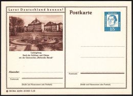 Germany 1963, Illustrated Postal Stationery "Ludwigsburg" Ref.bbzg - Illustrated Postcards - Mint