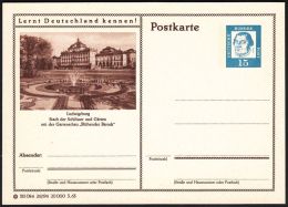 Germany 1963, Illustrated Postal Stationery "Ludwigsburg" Ref.bbzg - Cartes Postales Illustrées - Neuves