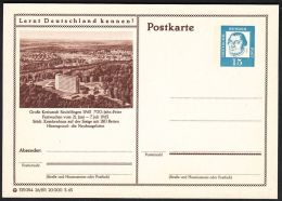 Germany 1963, Illustrated Postal Stationery "Sindelfigen" Ref.bbzg - Cartes Postales Illustrées - Neuves