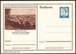 Germany 1963, Illustrated Postal Stationery "Birkenfeld" Ref.bbzg - Illustrated Postcards - Mint