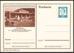 Germany 1963, Illustrated Postal Stationery "Bad Wildungen" Ref.bbzg - Illustrated Postcards - Mint