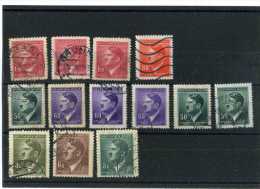 - BOHEME ET MORAVIE . TIMBRES DE 1942/44 . OBLITERES  . - Used Stamps