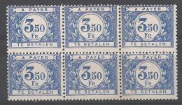 TX 48 XX (MNH) BLOC DE 6 - Postzegels