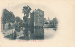 ( CPA 62 )  AUXI-LE-CHÂTEAU  /  Les Moulins Sur L'Authie - Carte 1900 - - Auxi Le Chateau