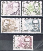 R 614. Serie Personajes Celebres TURQUIA 2002, Num Sg 3501-3506 º/* - Used Stamps