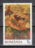 Romania 2012 / Christmas / 1 Val - Unused Stamps