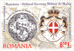 ROMANIA 2012 SOVEREIGN MILITARY ORDER OF MALTA ,FULL SET  ,** MNH - Ongebruikt