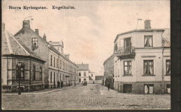 DB2687 SWEDEN  NORRA KYRKOGATAN  ENGELHOLM POSTCARD - Suède