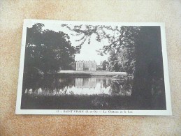 SAINT VRAIN - Le Château Et Le Lac - Saint Vrain