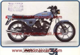 Moto Morini 350 Turismo 1982 Depliant Originale Genuine Factory Brochure Prospekt - Motos