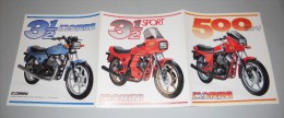 Moto Morini PRODUZIONE - PRODUCTION 1982 Depliant Originale Genuine Factory Brochure Prospekt - Motos