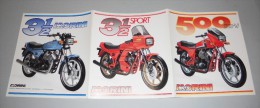 Moto Morini PRODUZIONE - PRODUCTION 1982 Depliant Originale Genuine Factory Brochure Prospekt - Moto