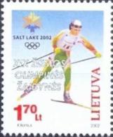 LT 2002-780 OLYMPIC GAMES SALTLAKE CITY, LITHUANIA, 1v, MNH - Hiver 2002: Salt Lake City