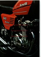 Benelli 500 QUATTRO Depliant Originale Genuine Factory Brochure Prospekt - Motor Bikes