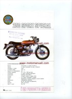 Benelli 250 SPORT SPECIAL 1972 Depliant Originale Genuine Factory Brochure Prospekt - Motos