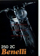 Benelli 250 2C PUNTINE - POINT IGNITION 1973 Depliant Originale Genuine Factory Brochure Prospekt - Motor Bikes