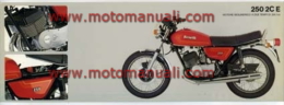 Benelli 250 2C E 1980 Depliant Originale Genuine Factory Brochure Prospekt - Motor Bikes