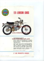 Benelli 125 LEONCINO CROSS 1970 Depliant Originale Genuine Factory Brochure Prospekt - Motos